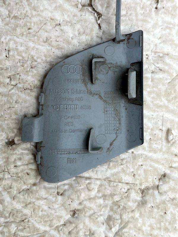 Audi A3 8Y S Line Rear Bumper Tow Hook Eye Cover Cap 20 24 8Y4807441A Genuine 178525224090 4