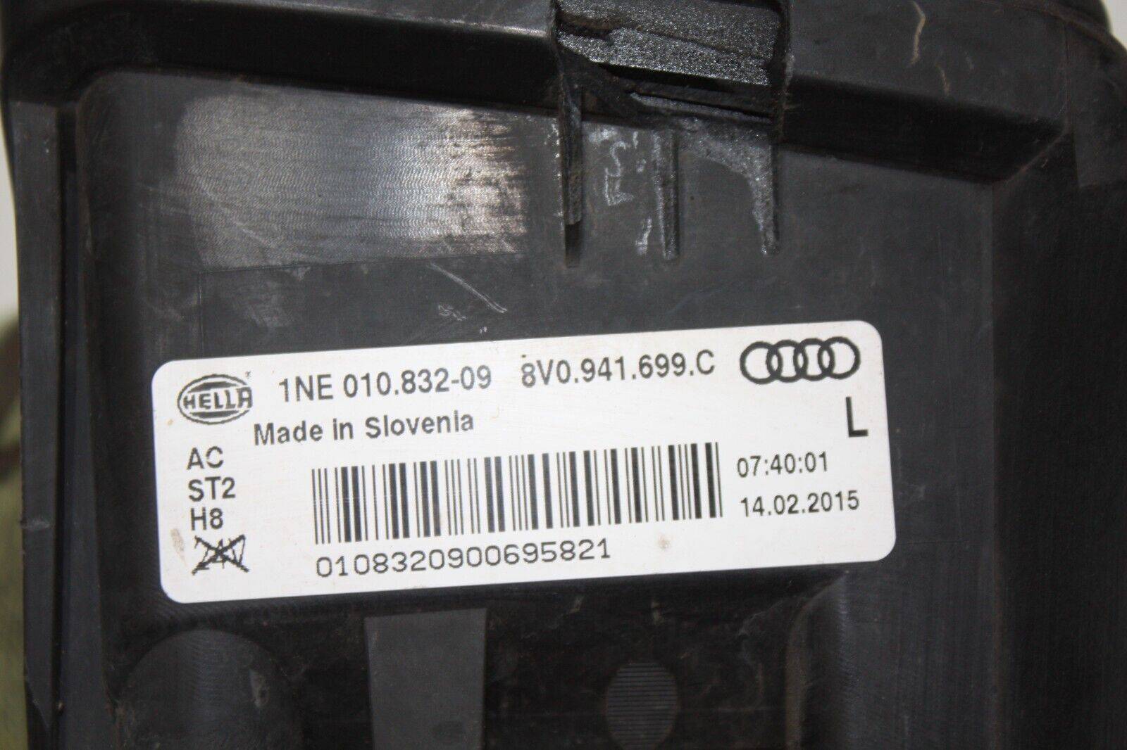 Audi-A3-Front-Bumper-Left-Fog-Light-8V0941699C-Genuine-DAMAGED-176646981080-9