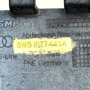 Audi A4 B9 S-Line Rear Bumper Tow Eye Cap Cover 2015 TO 2018 8W5807441A Genuine - Image 10