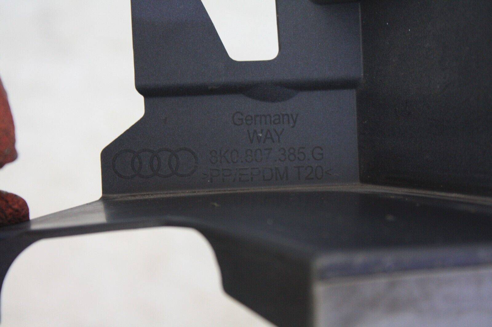 Audi-A4-Rear-Bumper-Support-Bracket-2012-to-2015-8K0807385G-Genuine-176027848050-8