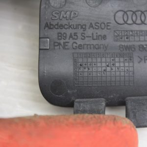 Audi A5 B9 S Line Rear Bumper Tow Cover 2017 TO 2020 8W6807441A Genuine - Image 11