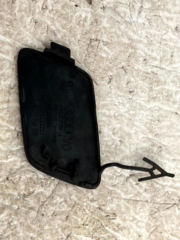 Audi A6 C8 S-Line Front Bumper Tow Hook Eye Cap Cover 2018 ON 4K0807241A Genuine 4 Audi A6 C8 S Line Front Bumper Tow Hook Eye Cap Cover 2018 ON 4K0807241A Genuine 178225093670 5