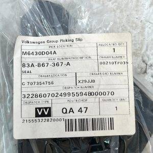 Audi Q3 Front Left Side View Door Mirror Trim Seal 2019-2025 83A867367A Genuine 16 Audi Q3 Front Left Side View Door Mirror Trim Seal 2019-2025 83A867367A Genuine - Image 8
