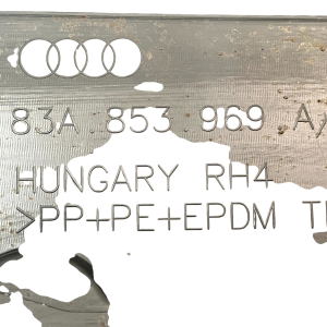 Audi Q3 Rear Left Side Door Moulding 2018 ON 83A853969A Genuine - Image 17