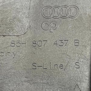 Audi Q6 E-Tron S-Line Front Bumper 2024 Onwards 85H807437B Genuine - Image 20