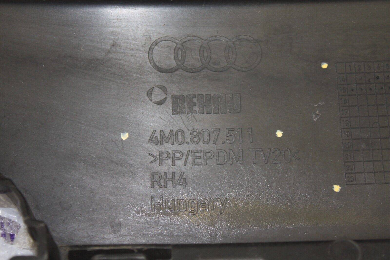 Audi-Q7-S-Line-Rear-Bumper-Upper-Section-2015-TO-2019-4M0807511-Genuine-DAMAGED-176390147360-9