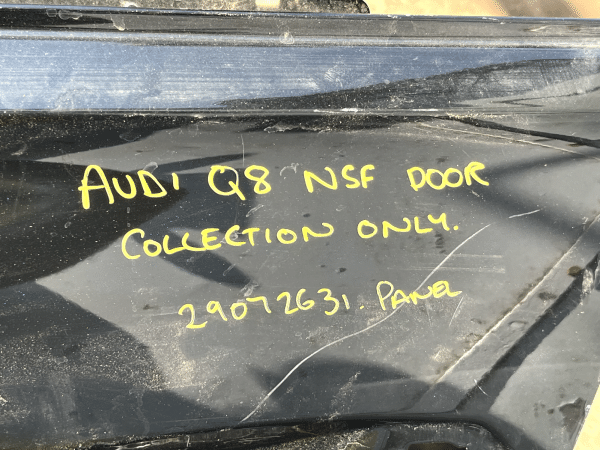 Audi Q8 Front Left Side Door 2024 ON Genuine 178430163840 13