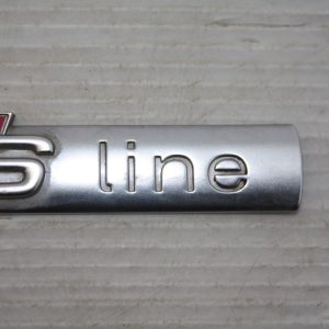 Audi S Line Wing Badge 8N0853601A Genuine - Image 3