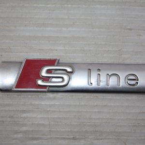 Audi S Line Wing Badge 8N0853601A Genuine