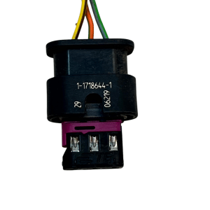 Audi VW Mercedes 3 Pin PDC Sensor Wiring Loom Plug Connector 1-1718644-1 Genuine - Image 2