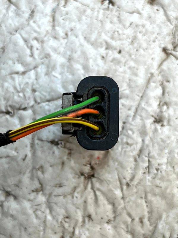 Audi VW Mercedes 3 Pin PDC Sensor Wiring Loom Plug Connector 1 1718644 1 Genuine 178437408150 6