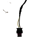 Audi VW Mercedes 3 Pin PDC Sensor Wiring Loom Plug Connector 1 1718644 1 Genuine 178442487720