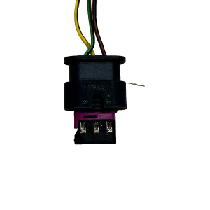 Audi VW Mercedes 3 Pin PDC Sensor Wiring Loom Plug Connector 1-1718644-1 Genuine - Image 2