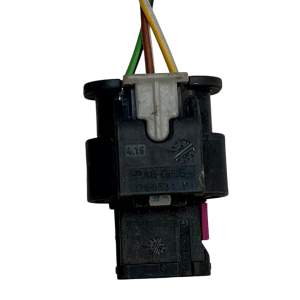 Audi VW Mercedes 3 Pin PDC Sensor Wiring Loom Plug Connector 1-1718644-1 Genuine - Image 4