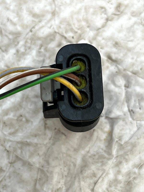 Audi VW Mercedes 3 Pin PDC Sensor Wiring Loom Plug Connector 1 1718644 1 Genuine 178456656570 6
