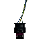 Audi Volkswagen 3 Pin PDC Sensor Wiring Loom Plug Connector 1 1718644 1 Genuine 178502084800