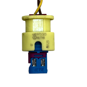 Audi Volkswagen Seat Skoda Crash Impact Sensor Plug Connector 4H0973323 Genuine - Image 3