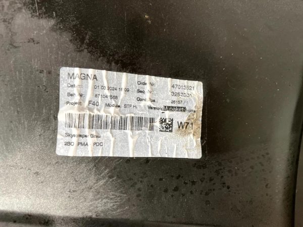 BMW 1 Series M Sport F40 Rear Bumper 2019 TO 2024 51128070949 Genuine 178551082780 11