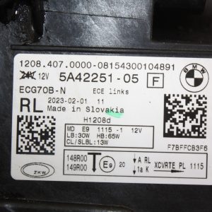 BMW 2 Series U06 Active Tourer  Left LED Headlight 5A42251-05  *LENS CRACKED* - Image 9