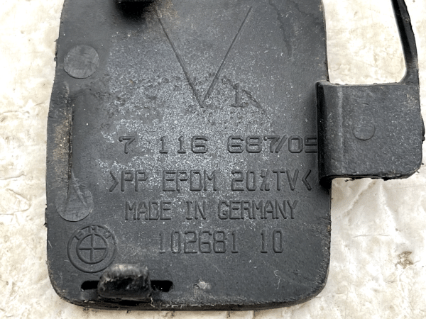 BMW 3 Series E90 E91 Front Tow Hook Cap Cover 7116687 Genuine 178556541240 13