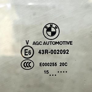 BMW 4 Series F36 Gran Coupe Rear Right Quarter Window Glass 43R-002092 Genuine - Image 13