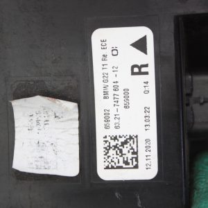 BMW 4 Series G22 G23 Right Side Tail Light 2020 ON 7477604 Genuine-LENS DAMAGE - Image 17