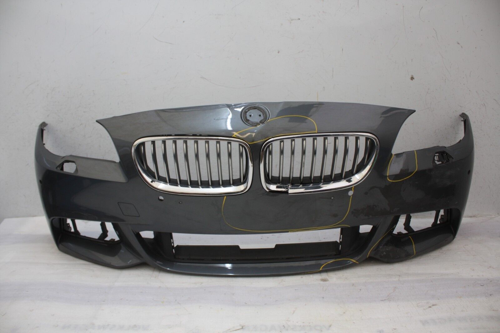 BMW 5 Series F10 F11 M Sport Front Bumper 2010 TO 2013 Genuine *DAMAGED*