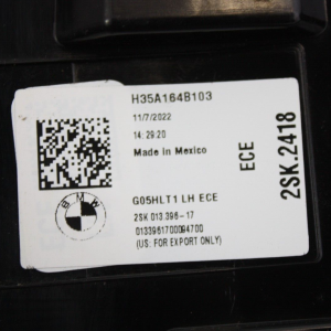 BMW X5 G05 LED Rear Left Side LED Tail Light Lamp 2018 TO 2023 2SK013396 Genuine - Image 16