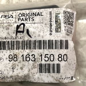 Citroen Berlingo Front Seatbelt Buckle 2018 TO 2024 9816315080 Genuine - Image 11