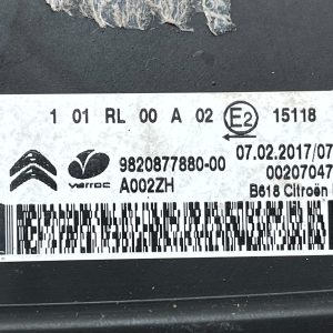 Citroen C3 Front Right Daytime Running Light Lamp 2016-2020 9820877880 Genuine - Image 24