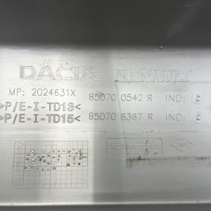 Dacia Duster Rear Bumper Lower Section 2018 TO 2021 850700542R Genuine - Image 17