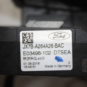 Ford Focus Rear Right Door Lock & Wiring 2018 JX7B-A264A52-A Genuine - Image 9
