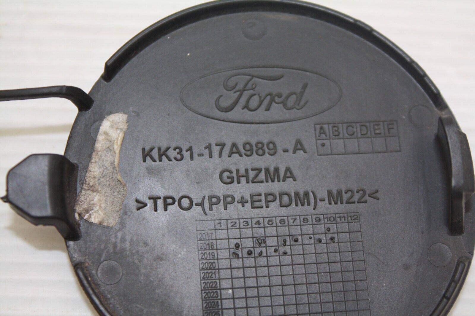 Ford-Transit-Front-Bumper-Tow-Cover-2019-on-KK31-17A989-A-Genuine-175980889110-7