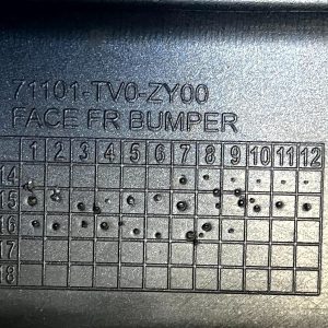 Honda Civic Front Bumper 2015 TO 2017 71101-TV0-ZY00 Genuine *DAMAGED* - Image 24