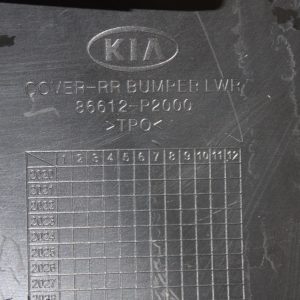 Kia Sorento MK4 Rear Bumper Lower Section 2020 TO 2024 86612-P2000 Genuine - Image 8