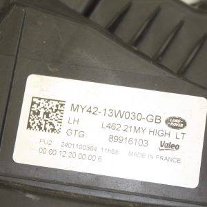 Land Rover Discovery Left Side LED Headlight 2021 ON MY42-13W030-GB *DAMAGED* - Image 5