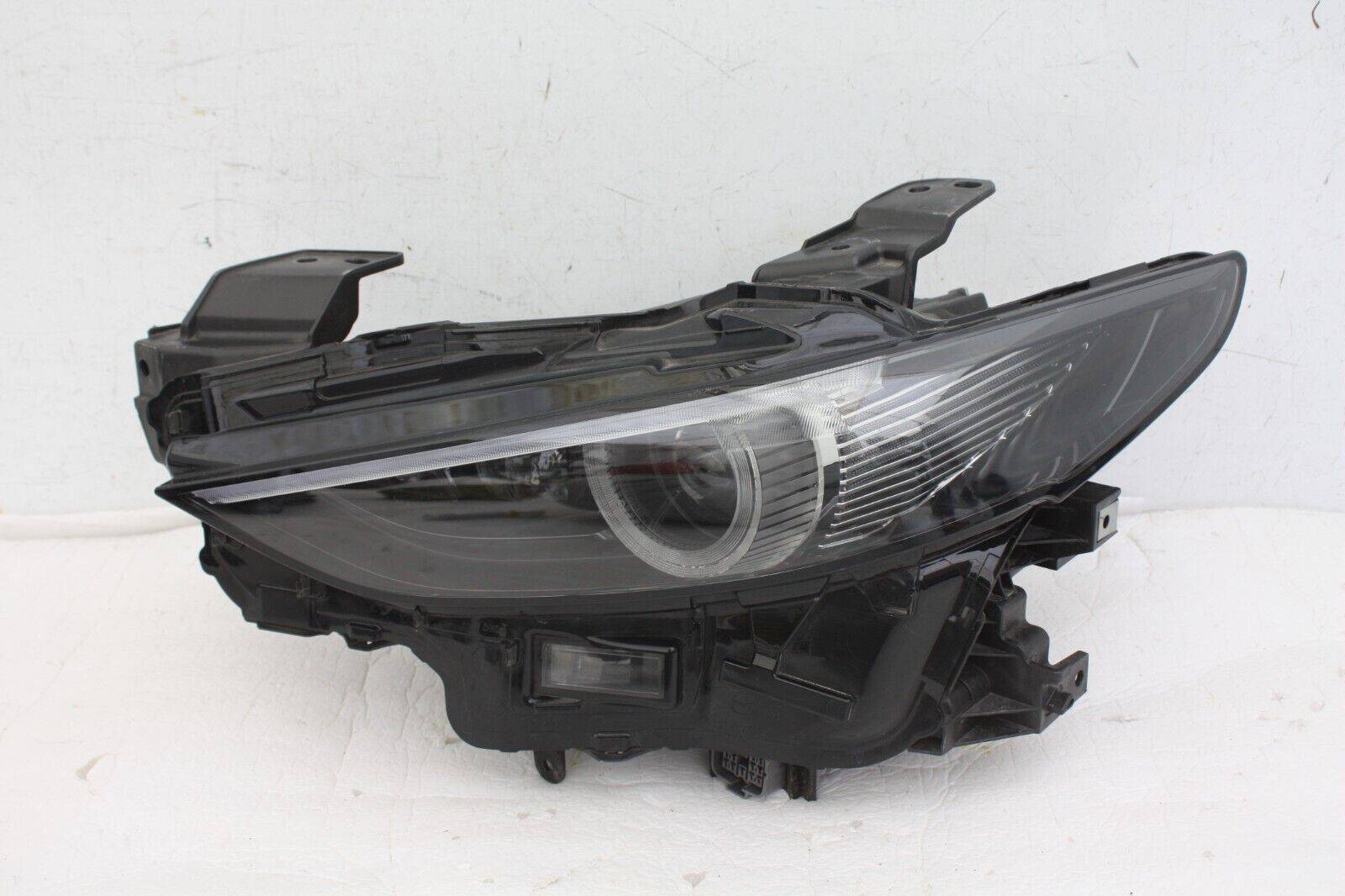 Mazda 3 Left Side LED Headlight BCJH 51040 Genuine DAMAGED WITH MODULE 176410925320