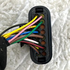 Mercedes C Class W204 PDC Parking Sensor Loom Plug Connector A0001534524 Genuine - Image 7