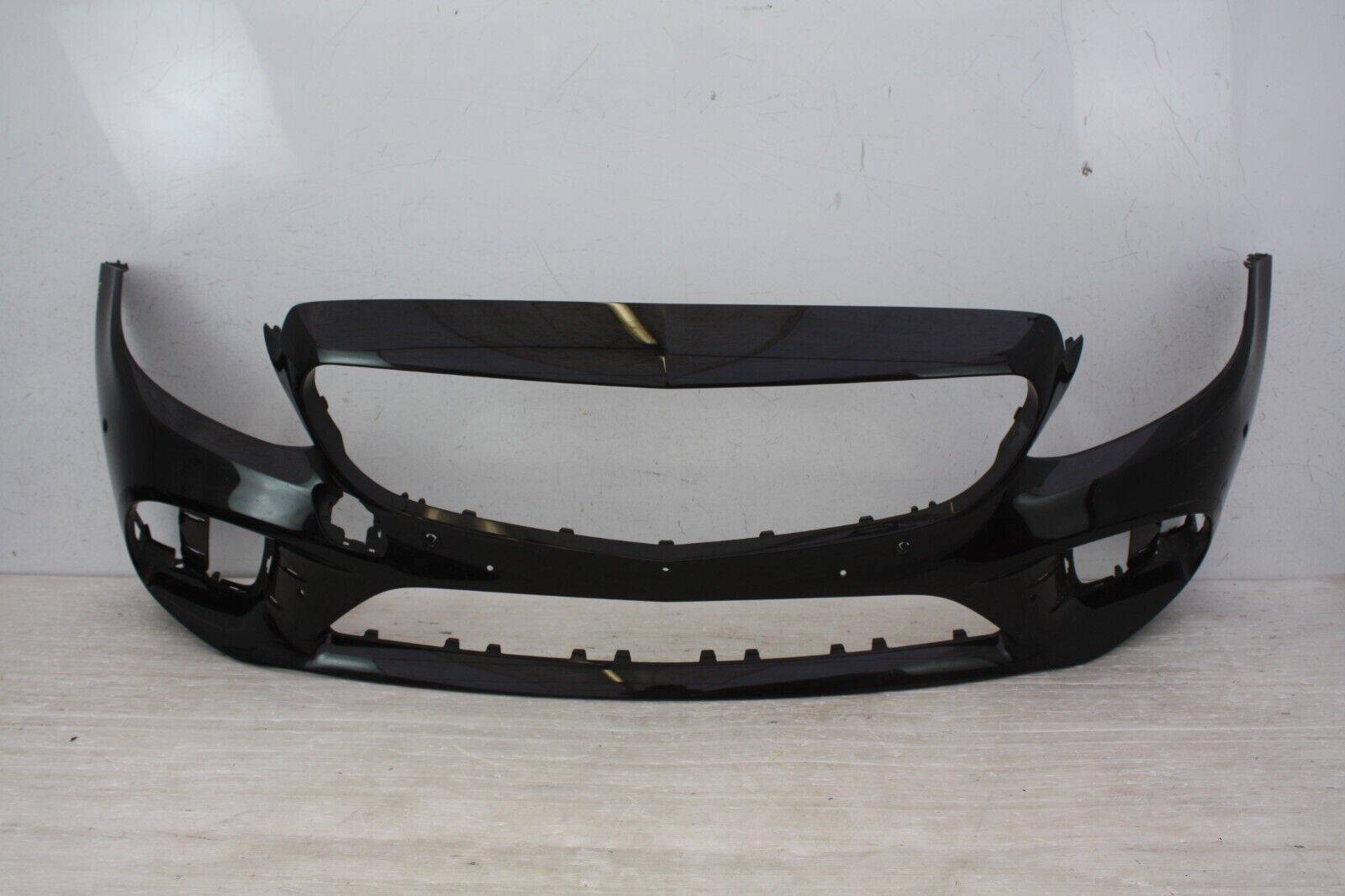 Mercedes-C-Class-W205-AMG-Front-Bumper-2018-TO-2022-Genuine-DAMAGED-175926607930