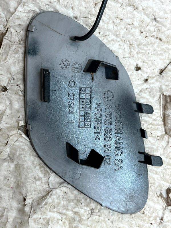 Mercedes C Class W205 AMG Front Bumper Tow Cover 2018 2022 A2058856402 Genuine 178527958620 5