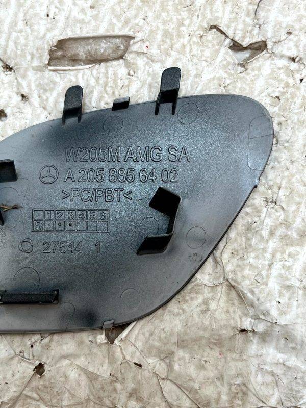 Mercedes C Class W205 AMG Front Bumper Tow Cover 2018 2022 A2058856402 Genuine 178527958620 7