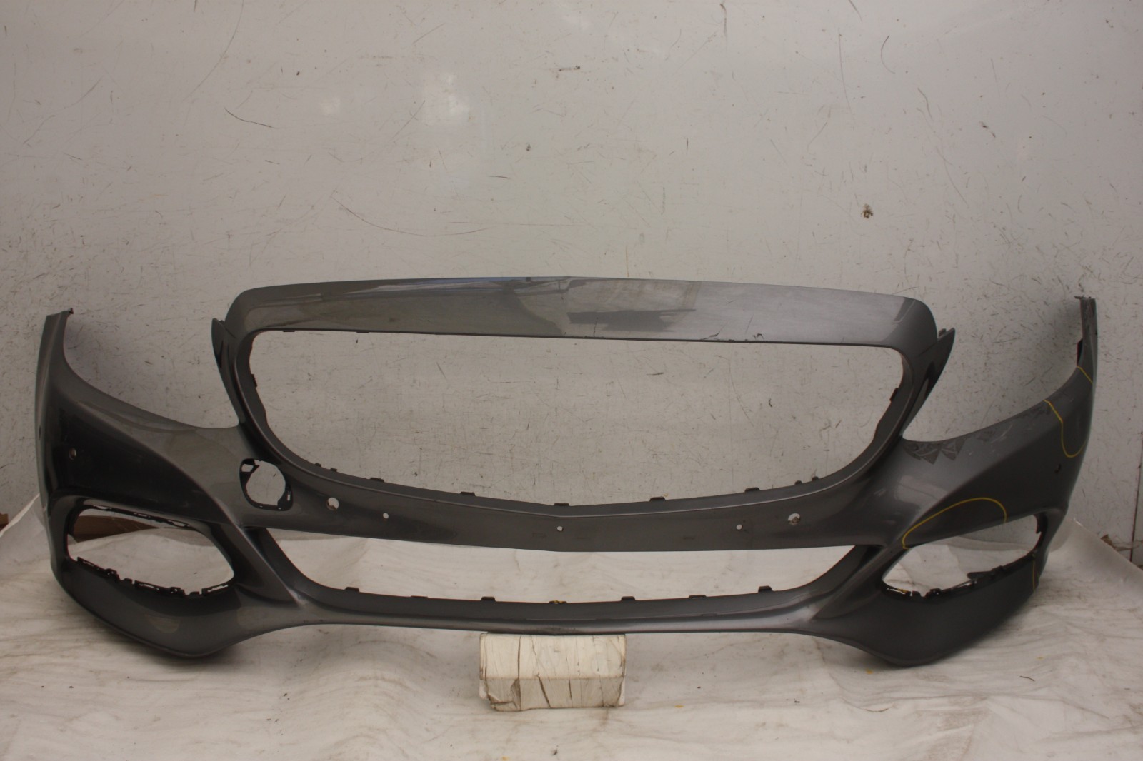 Mercedes C Class W205 SE Front Bumper 2014-2018 A2058800125 Genuine *DAMAGED*