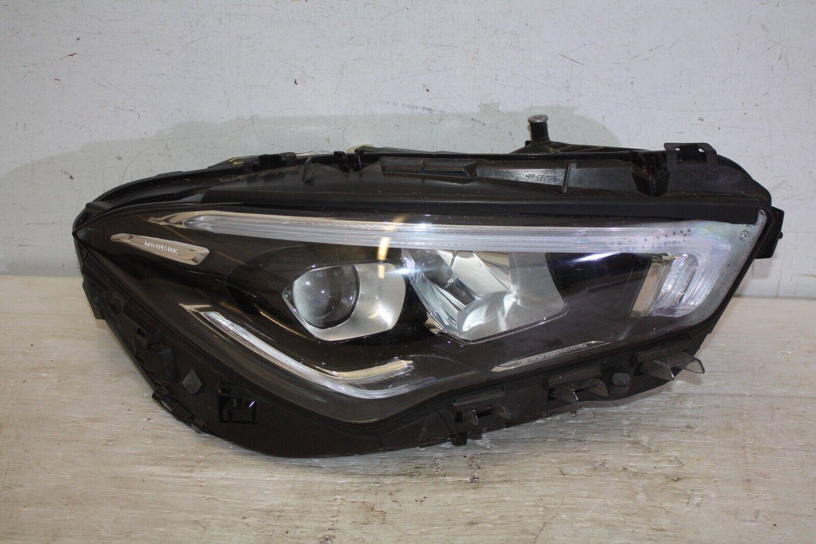 Mercedes CLA C118 Right Side LED Headlight 2019 ON A1189068600 Genuine 176213148930