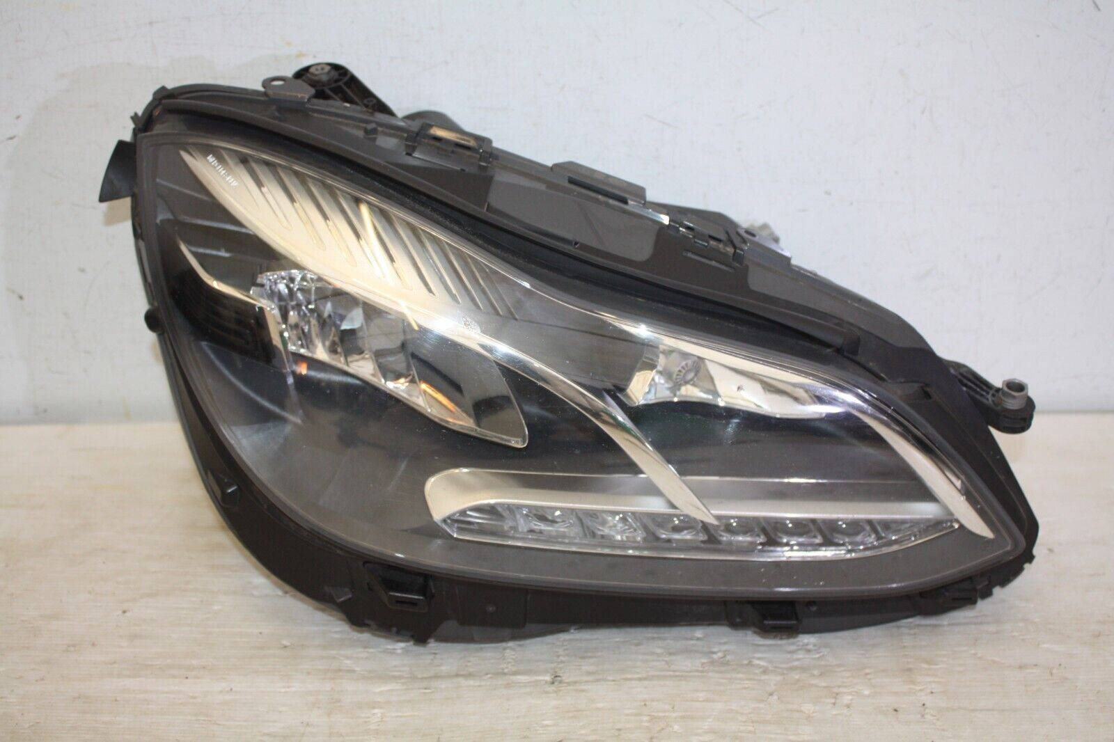 Mercedes E Class W212 Right Side LED Headlight 2013 TO 2016 A2128204839 Genuine 176258525050