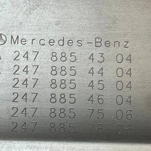 Mercedes GLA H247 AMG Rear Bumper Diffuser 2020 TO 2023 A2478854304 Genuine - Image 14
