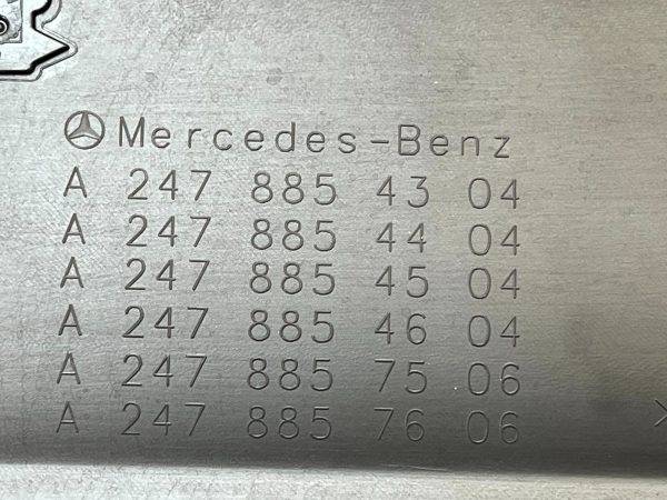 Mercedes GLA H247 AMG Rear Bumper Diffuser 2020 TO 2023 A2478854304 Genuine 178470095750 14