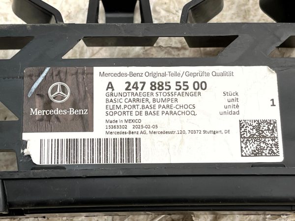 Mercedes GLB X247 Rear Bumper Center Support Bracket 2020 ON A2478855500 Genuine 12 Mercedes GLB X247 Rear Bumper Center Support Bracket 2020 ON A2478855500 Genuine 178228598890 13