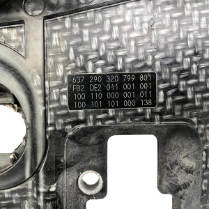 Mercedes GLE AMG W167 Carbon Fiber Radiator Core Support 2019-2023 A1676206601 - Image 3