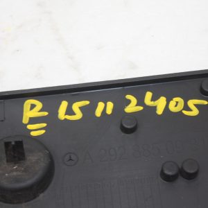 Mercedes GLE C292 AMG Coupe Front Bumper Number Plate 15-19 A2928850981 Genuine - Image 6