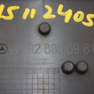 Mercedes GLE C292 AMG Coupe Front Bumper Number Plate 15-19 A2928850981 Genuine - Image 8